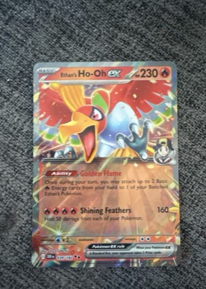 Ethan's Ho-Oh ex - 039/182 graded 9