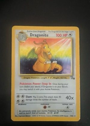 Dragonite (4), graded 7.5