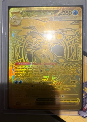 Mega Greninja ex, graded 9.0