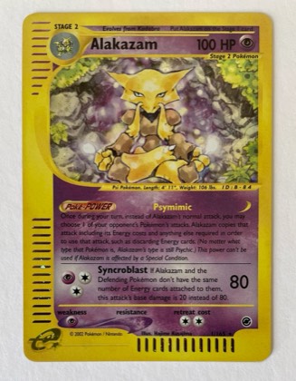 Alakazam (1), graded 8.0