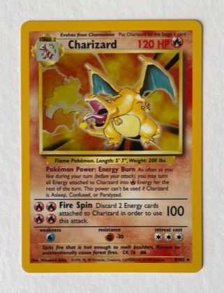 Charizard, graded 9.0