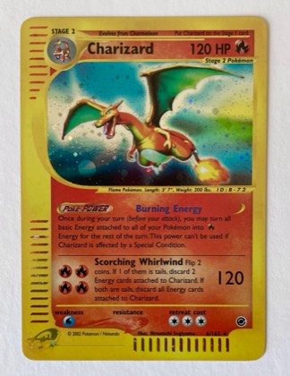 Charizard (6) graded 8.5