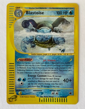 Blastoise, graded 7.5