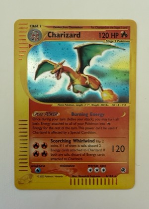 Charizard (6) graded 8