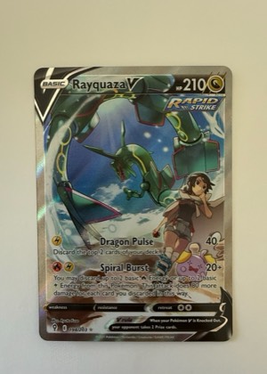 Rayquaza V (Alternate Full Art), graded 9.0