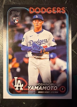 Yoshinobu Yamamoto, graded 4.5