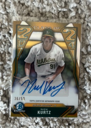 Nick Kurtz, graded 8.5