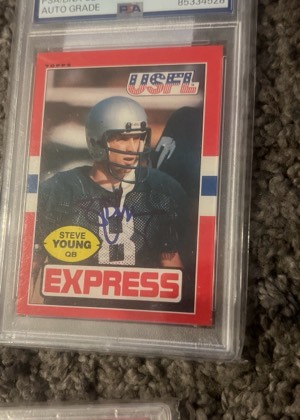 Steve Young, graded 8.0