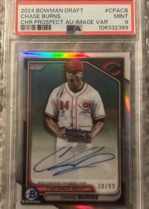 Chase Burns, graded 9.0