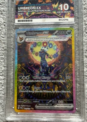 Umbreon ex, graded 10.0
