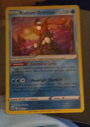 Radiant Greninja graded 8