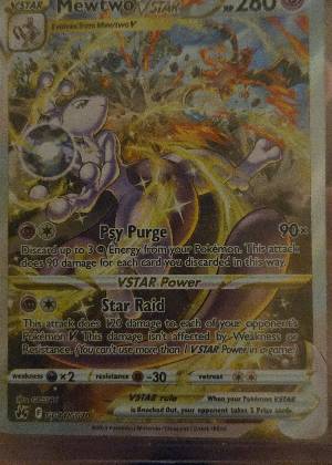 Mewtwo VSTAR, graded 8.5