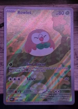 Rowlet graded 8
