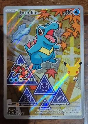 Totodile - 048, graded 9.5