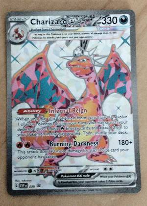 Charizard ex - 056 graded 9.5