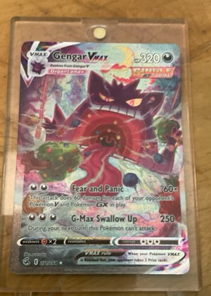 Gengar VMAX (Alternate Art Secret), graded 9.0