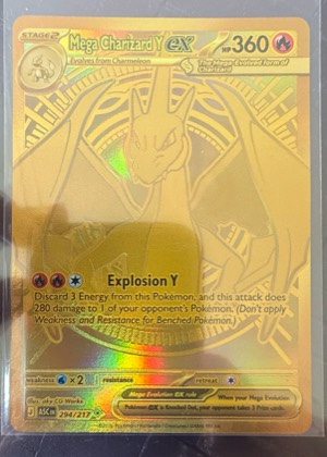 Mega Charizard Y ex - 294/217 graded 9.5