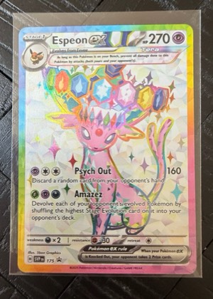 Espeon ex, graded 9.5