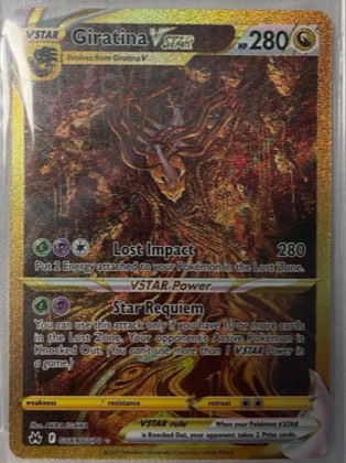 Giratina VSTAR (Secret), graded 9.0