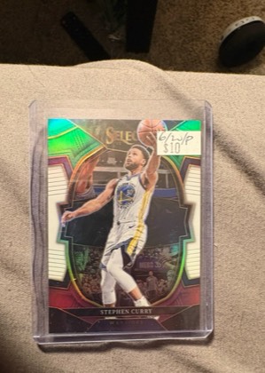 Stephen Curry, graded 8.5