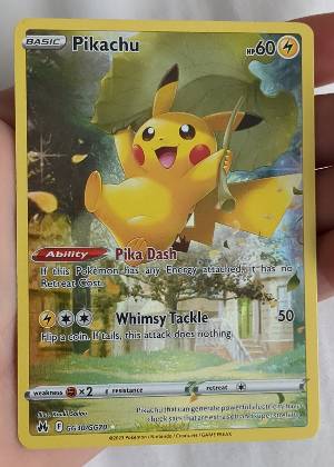 Pikachu, graded 9.0