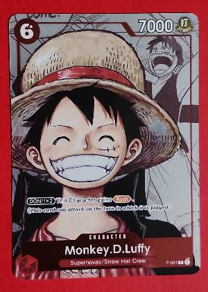 Monkey.D.Luffy (Promotion Pack 2022), graded 9.5