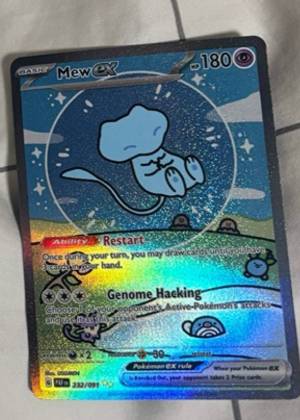 Mew ex graded 8.5