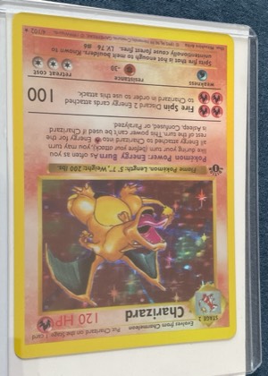 Charizard, graded 9.0