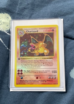 Charizard graded 9