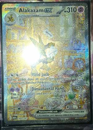 Alakazam ex, graded 9.0