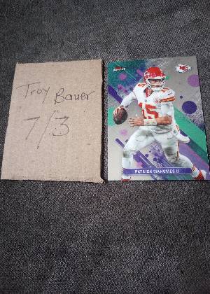 Patrick Mahomes II, graded 9.0