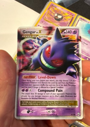 Gengar Lv.X graded 8