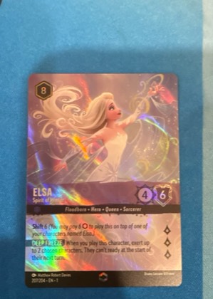 Elsa - Spirit of Winter (Enchanted), graded 9.0