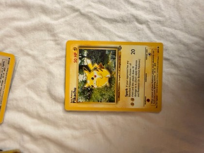 Pikachu, graded 7.5