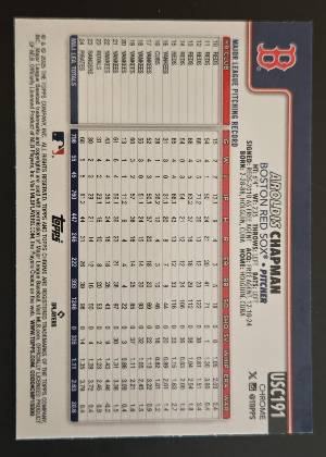 Aroldis Chapman, graded 9.0