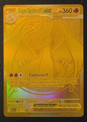 Mega Charizard Y ex, graded 9.0