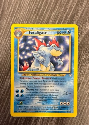 Feraligatr (4), graded 8.0