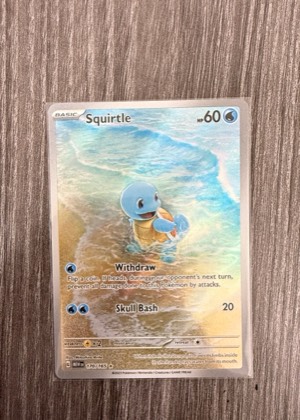 Squirtle, graded 9.0