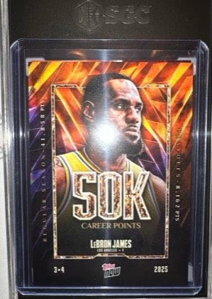 LeBron James, graded 9.0