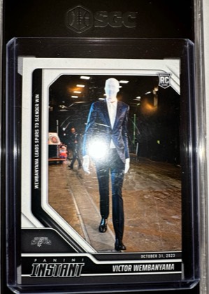 Victor Wembanyama, graded 8.5