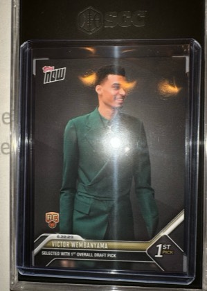 Victor Wembanyama, graded 9.0