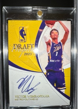 Victor Wembanyama, graded 8.5