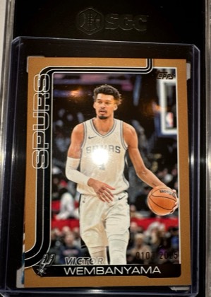 Victor Wembanyama, graded 9.0