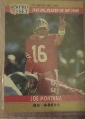 Joe Montana, graded 8.0