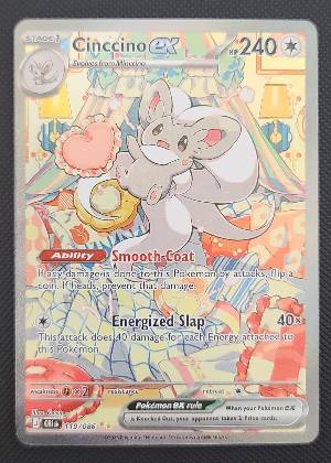 Cinccino ex, graded 9.0