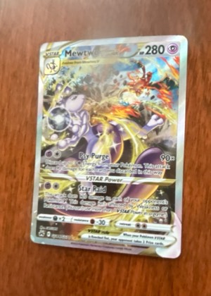 Mewtwo VSTAR graded 8