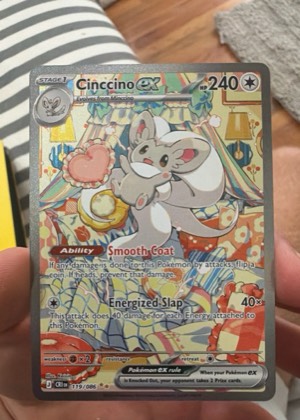 Cinccino ex, graded 9.0