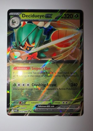 Decidueye ex graded 9