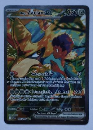 Hops Zacian ex, graded 9.0