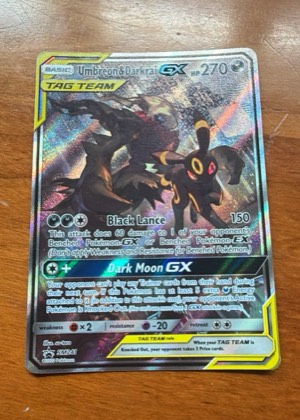 Umbreon & Darkrai GX - SM241 graded 9